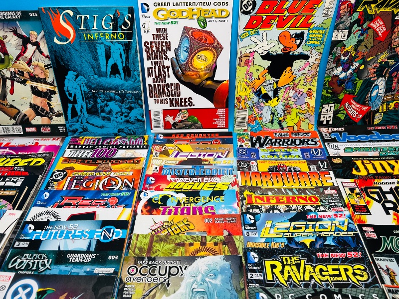 Photo 1 of 593606…final sale no returns/refunds-60 unsleeved comics