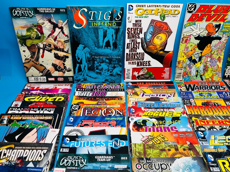Photo 1 of 593606…final sale no returns/refunds-60 unsleeved comics