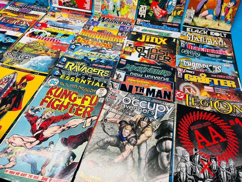 Photo 1 of 593606…final sale no returns/refunds-60 unsleeved comics