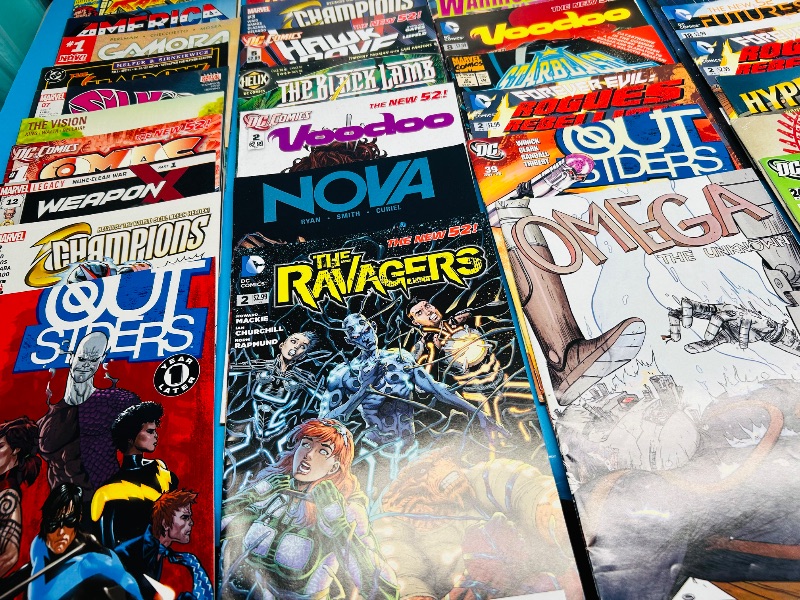 Photo 1 of 593607… final sale no returns/refunds-60 unsleeved comics