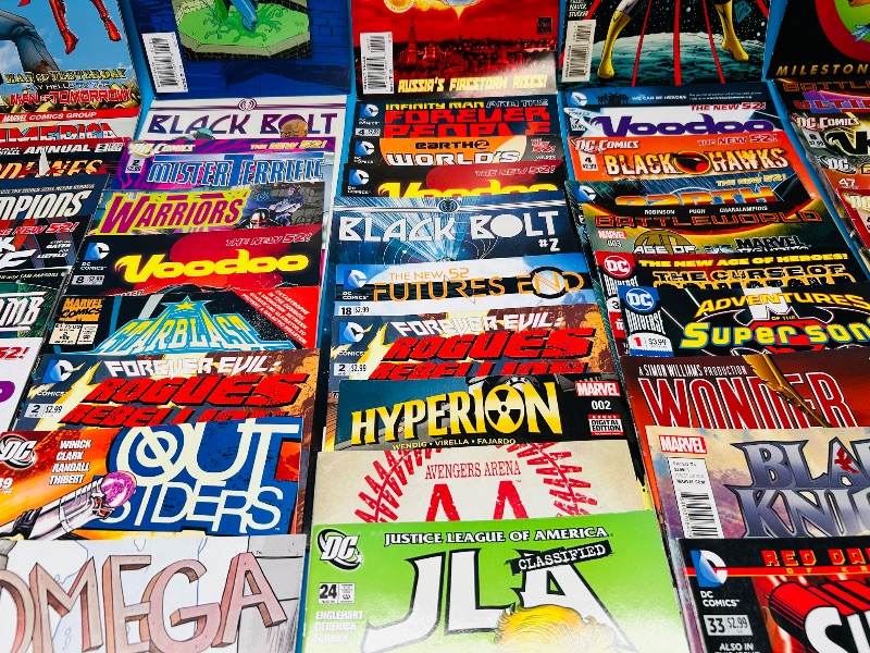 Photo 1 of 593607… final sale no returns/refunds-60 unsleeved comics