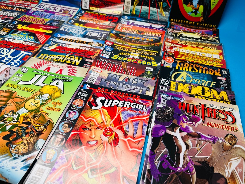 Photo 1 of 593607… final sale no returns/refunds-60 unsleeved comics