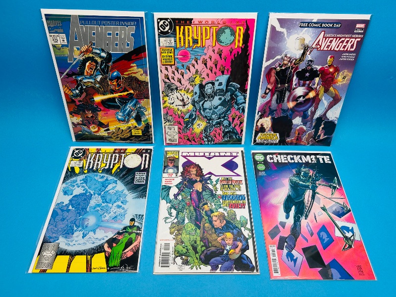 Photo 1 of 593616…6 comics in plastic sleeves 