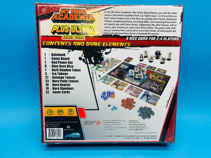 Photo 1 of 593626…sealed-My Hero Acadamia board game with foil cards inside