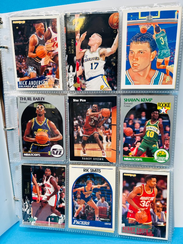Photo 1 of 593629…final sale no return/refund-270 months xed basketball cards in binder