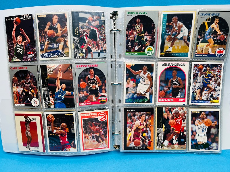 Photo 1 of 593629…final sale no return/refund-270 months xed basketball cards in binder