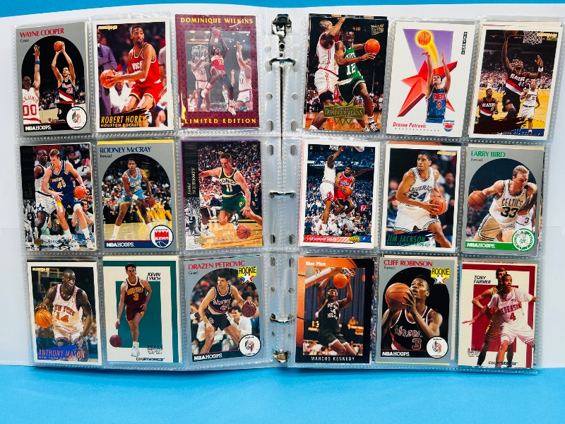 Photo 1 of 593629…final sale no return/refund-270 months xed basketball cards in binder