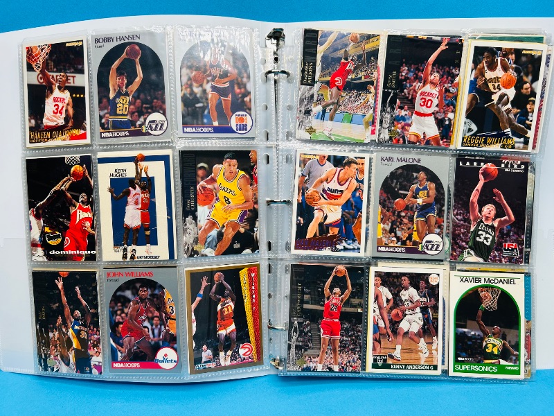 Photo 1 of 593629…final sale no return/refund-270 months xed basketball cards in binder
