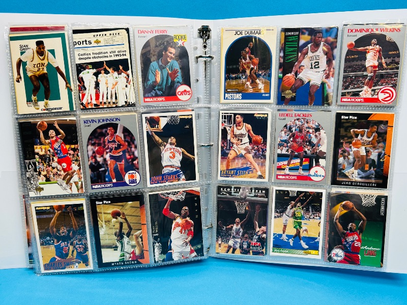Photo 1 of 593629…final sale no return/refund-270 months xed basketball cards in binder