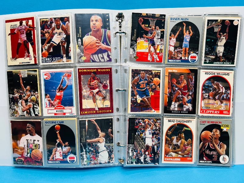Photo 1 of 593629…final sale no return/refund-270 months xed basketball cards in binder