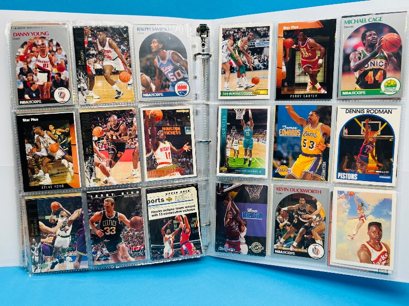 Photo 1 of 593629…final sale no return/refund-270 months xed basketball cards in binder