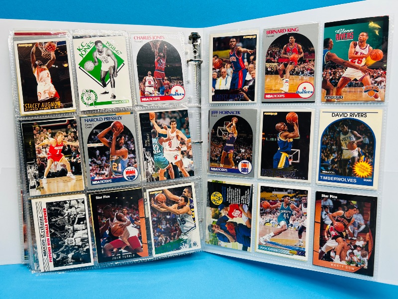 Photo 1 of 593629…final sale no return/refund-270 months xed basketball cards in binder