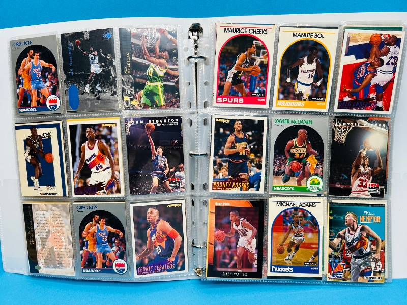 Photo 1 of 593629…final sale no return/refund-270 months xed basketball cards in binder