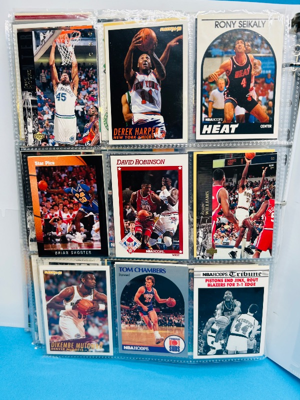 Photo 1 of 593629…final sale no return/refund-270 months xed basketball cards in binder