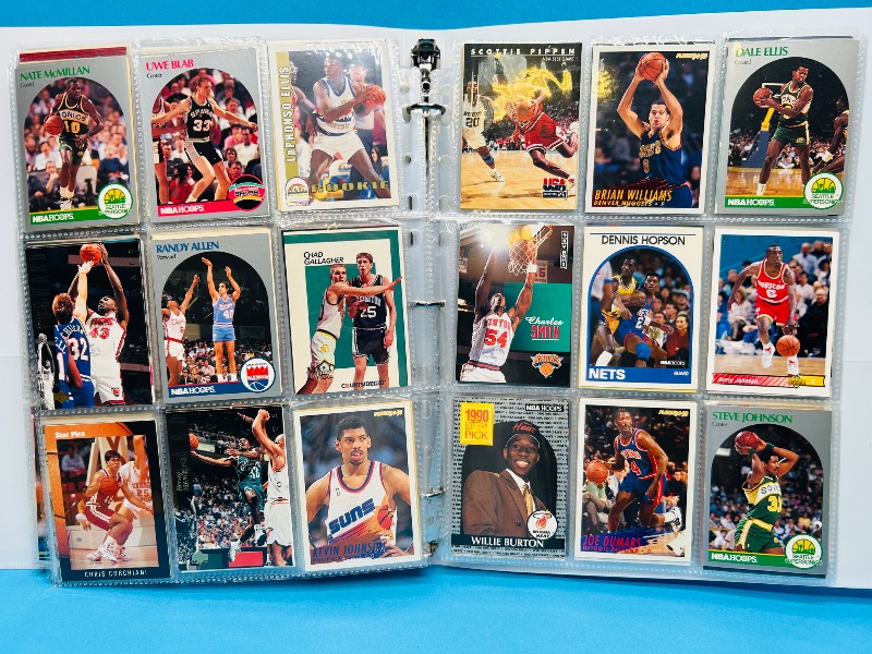 Photo 1 of 593629…final sale no return/refund-270 months xed basketball cards in binder