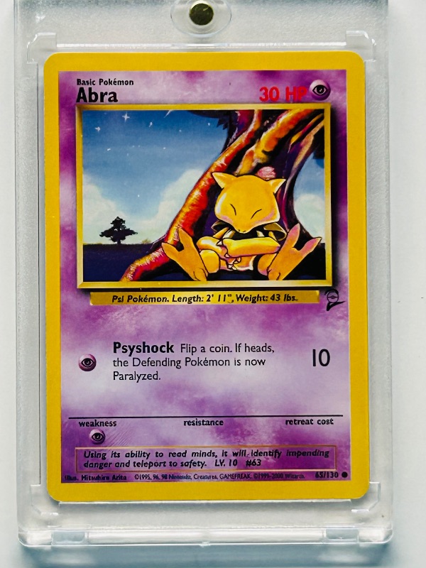 Photo 1 of 593642…Alba  Pokémon card in hard plastic case