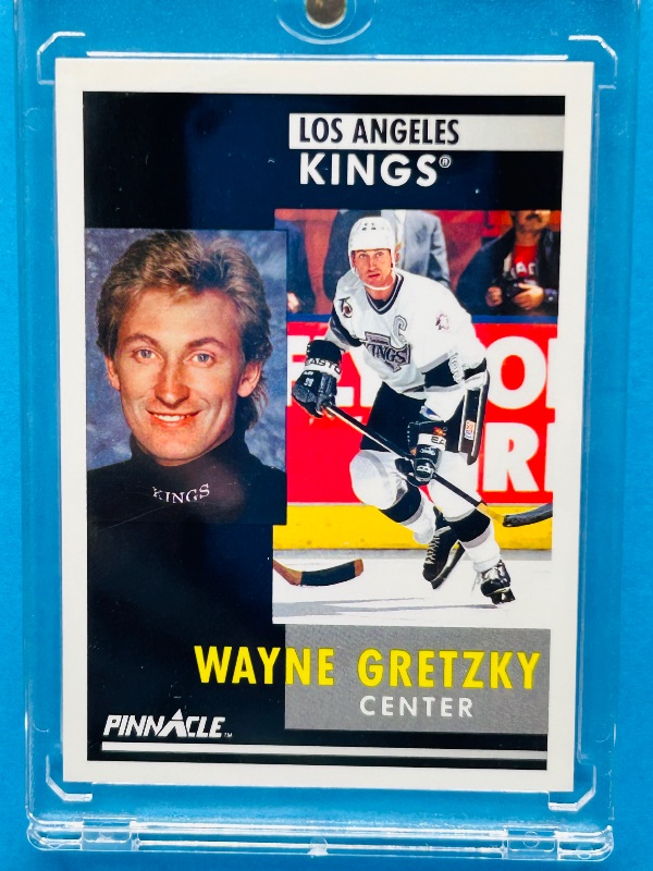Photo 1 of 593665…Wayne Gretzky card 100 in hard plastic case
















































