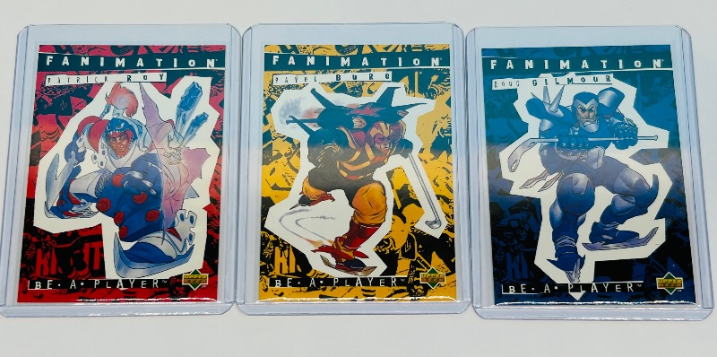 Photo 1 of 593672…3 Fanimation Hockey cards in hard plastic sleeves 