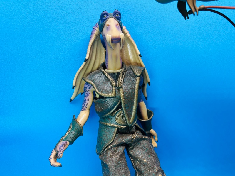 Photo 1 of 593678… large Star Wars captain Tarpels and Kaadu 12” figures 