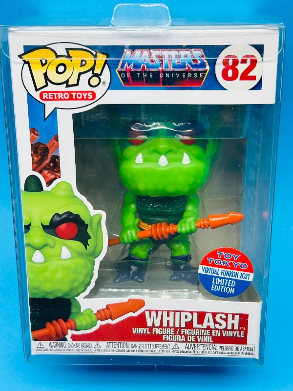 Photo 1 of 593681…Funko Pop Masters of the Universe Whiplash vinyl figure