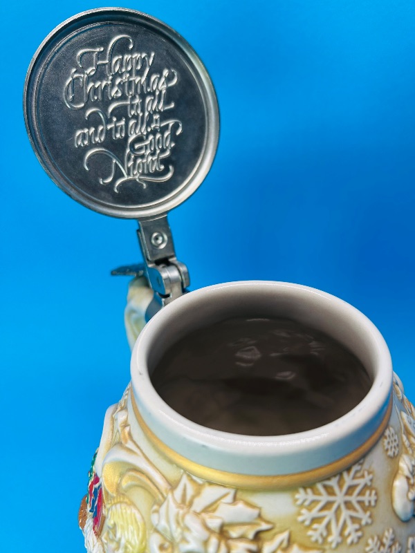 Photo 1 of 593683…large 9.5” Stein handcrafted in Brazil 