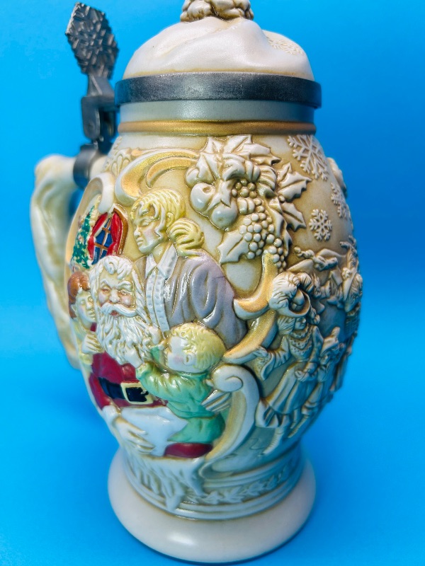 Photo 1 of 593683…large 9.5” Stein handcrafted in Brazil 