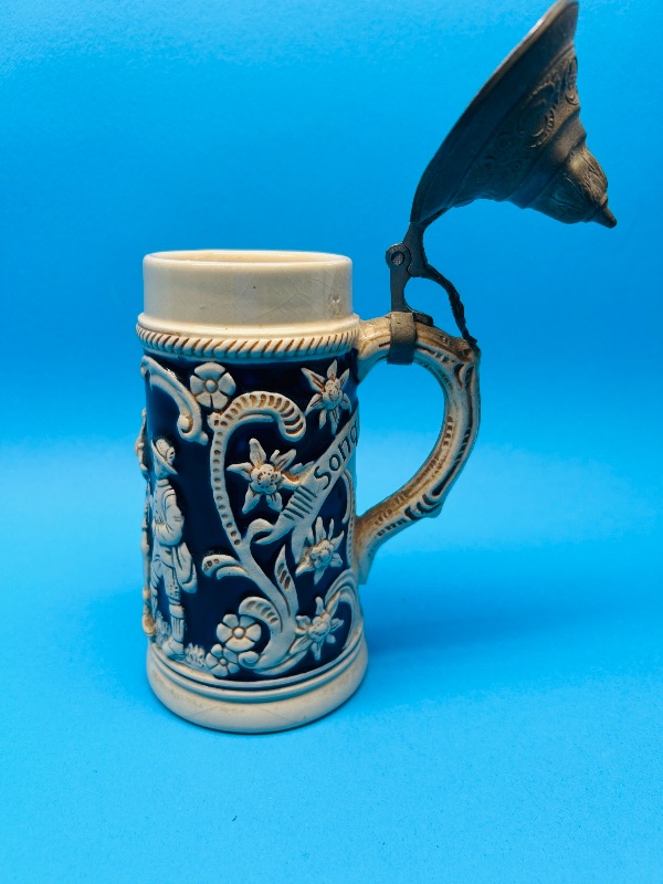 Photo 1 of 593685…7” vintage stein made in west Germany