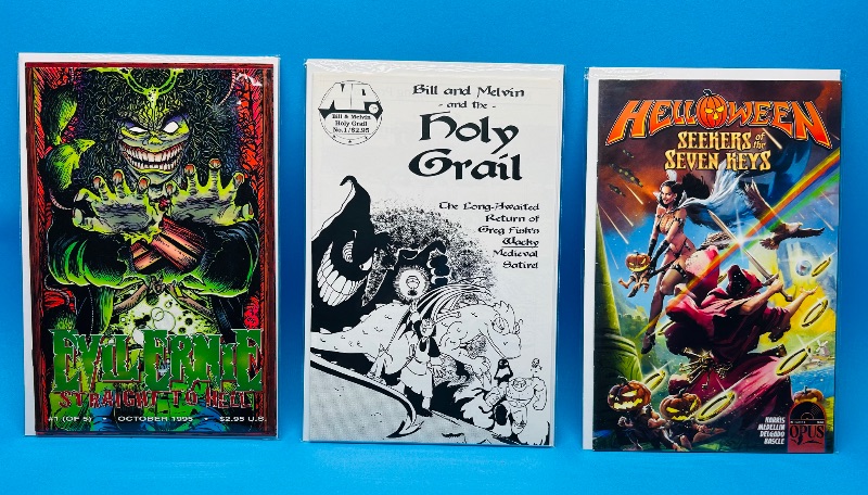 Photo 1 of 593693…3 comics all #1’s in plastic sleeves