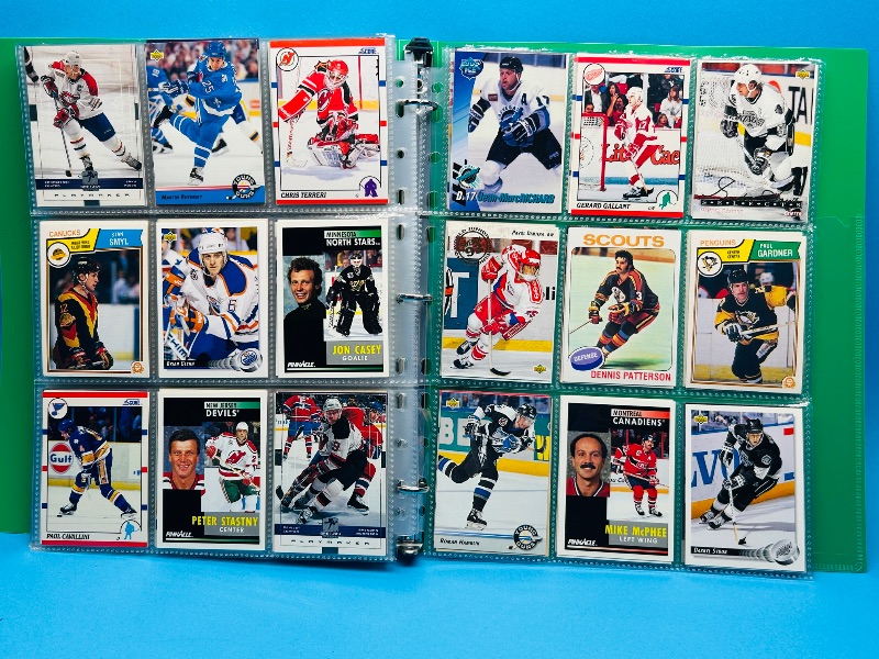 Photo 1 of 593699…final sale no return/refund- 270 mixed hockey cards in binder