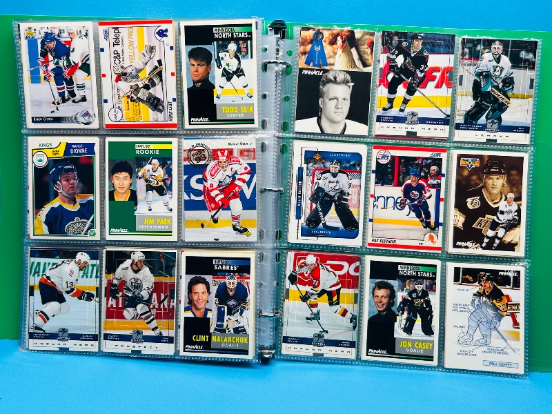 Photo 1 of 593699…final sale no return/refund- 270 mixed hockey cards in binder
