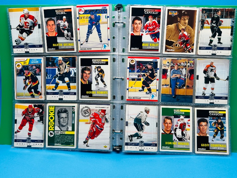 Photo 1 of 593699…final sale no return/refund- 270 mixed hockey cards in binder
