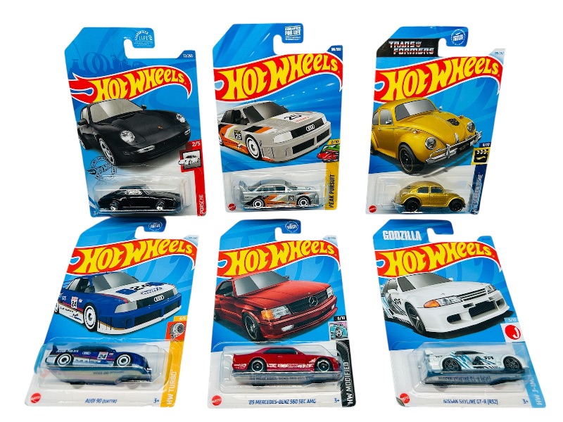 Photo 1 of 593704…6 hot wheels die cast cars