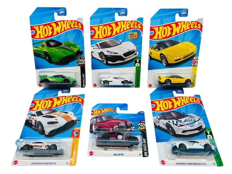 Photo 1 of 593707… 6 hot wheels die cast cars