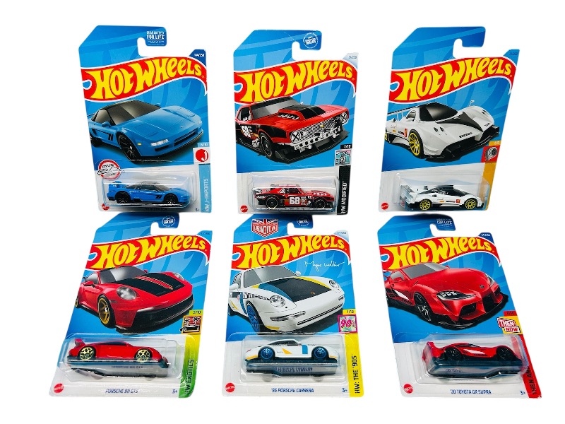 Photo 1 of 593709… 6 hot wheels die cast cars