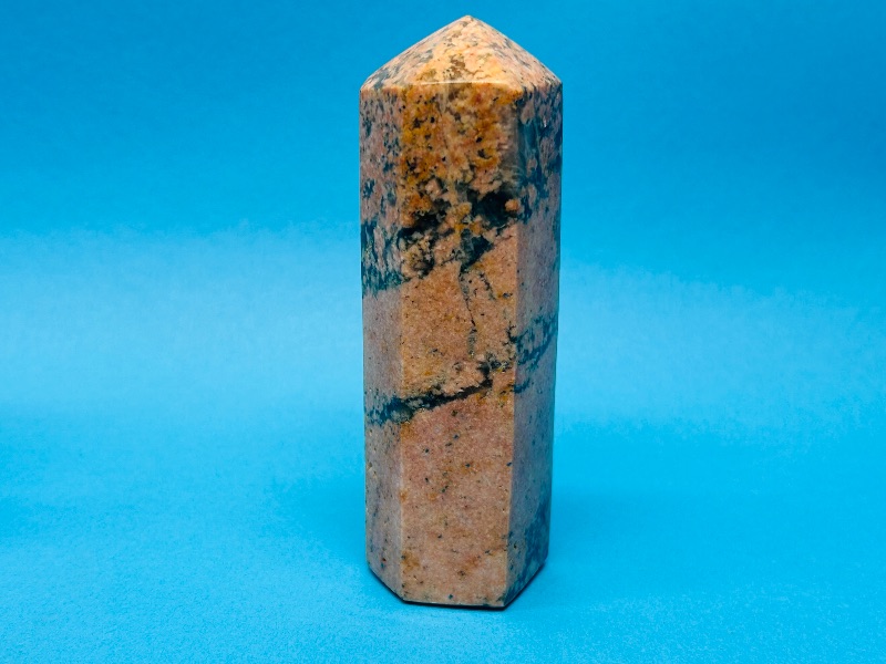 Photo 1 of 593765…5” jasper pillar rock in wood box
