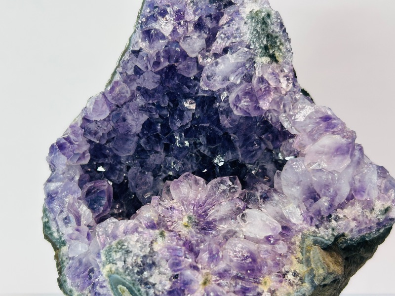 Photo 1 of 593767…5” amethyst crystal on stand- height includes stand