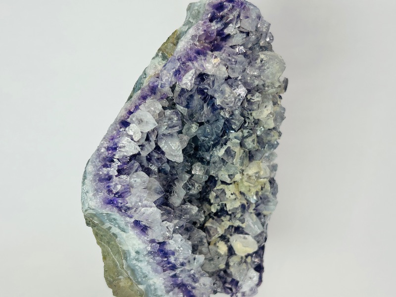 Photo 1 of 593770…6” amethyst crystal on stand- height includes stand