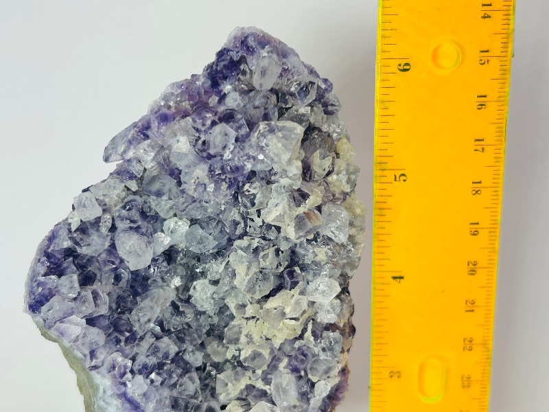 Photo 1 of 593770…6” amethyst crystal on stand- height includes stand