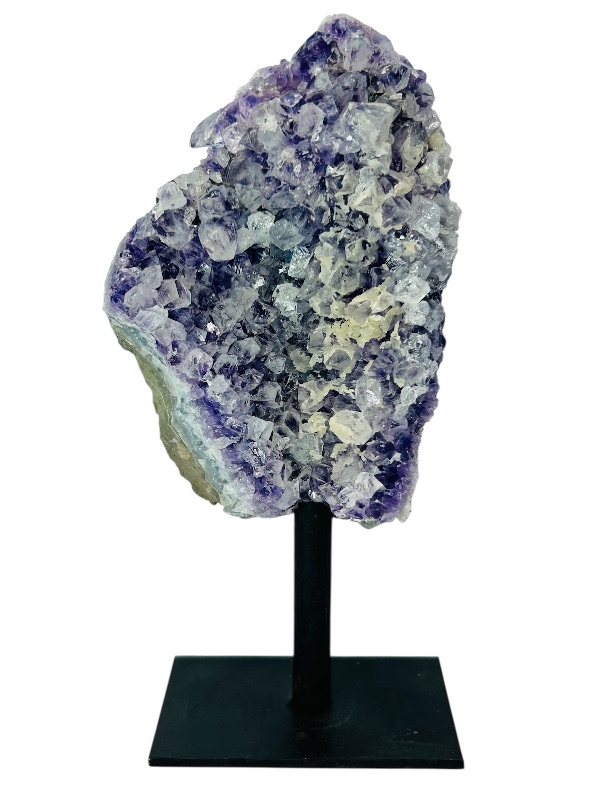 Photo 1 of 593770…6” amethyst crystal on stand- height includes stand