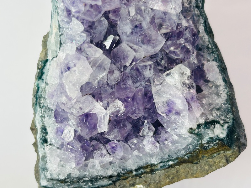 Photo 1 of 593772…5.5” amethyst crystal on stand- height includes stand