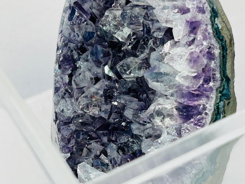 Photo 1 of 593826…amethyst crystal rock in 4 x 4” display 