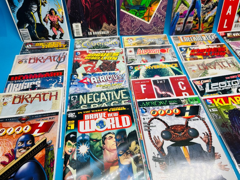 Photo 1 of 593840…final sale no return/refund-30 misc sleeved comics