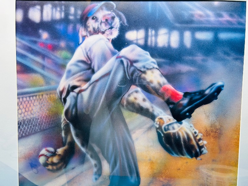 Photo 1 of 593843…20 x 20” framed poster 