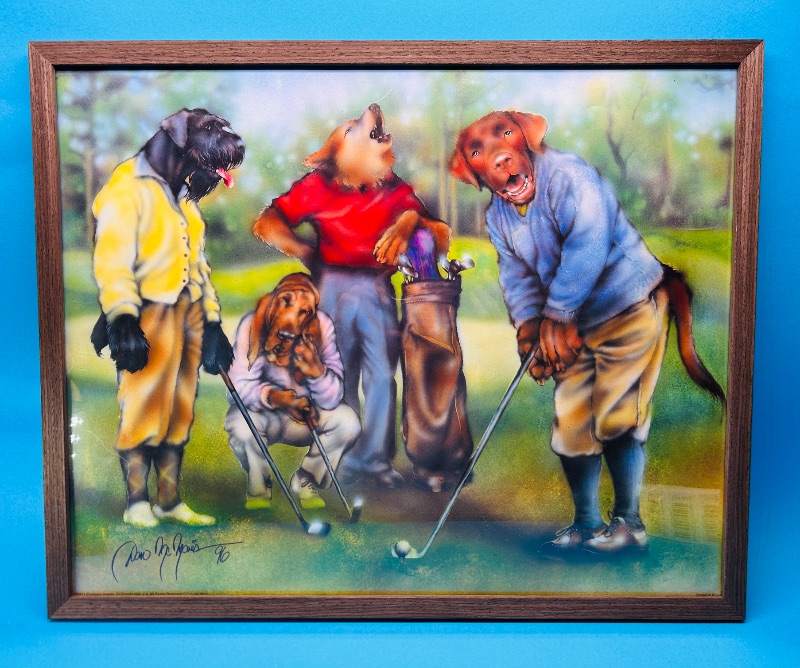 Photo 1 of 593844…17 x 20”  framed poster