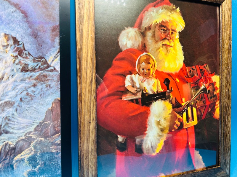 Photo 1 of 593845…2 framed posters 