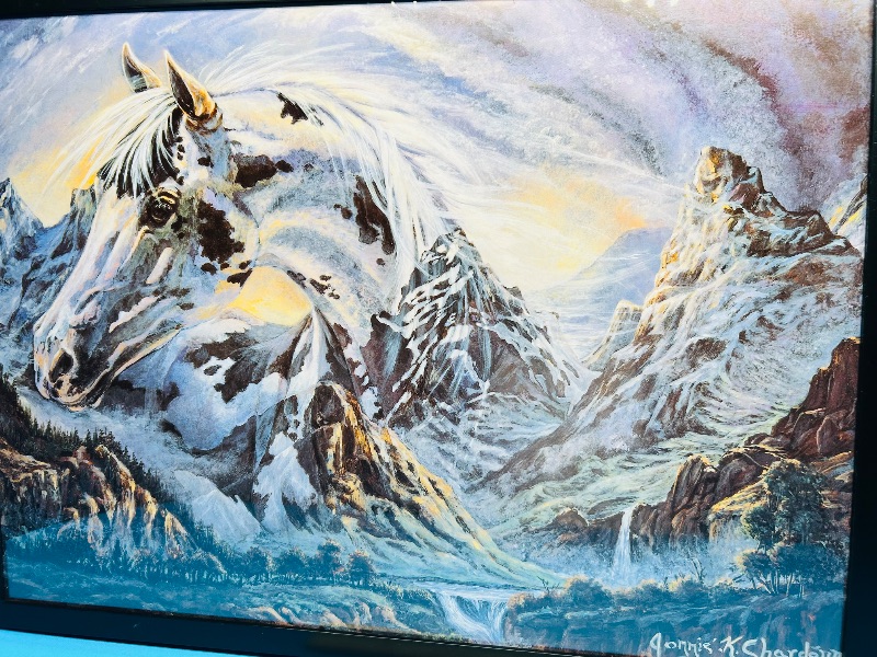 Photo 1 of 593845…2 framed posters 