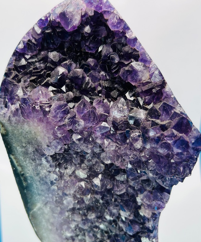 Photo 1 of 593846…xxlarge 12” amethyst crystal rock on stand-height includes stand