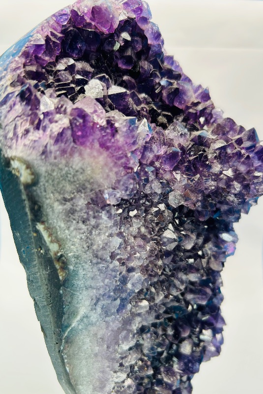 Photo 1 of 593846…xxlarge 12” amethyst crystal rock on stand-height includes stand