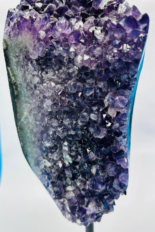 Photo 1 of 593846…xxlarge 12” amethyst crystal rock on stand-height includes stand