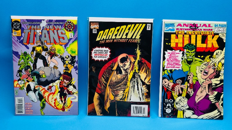 Photo 1 of 593892…3  comics in plastic sleeves 